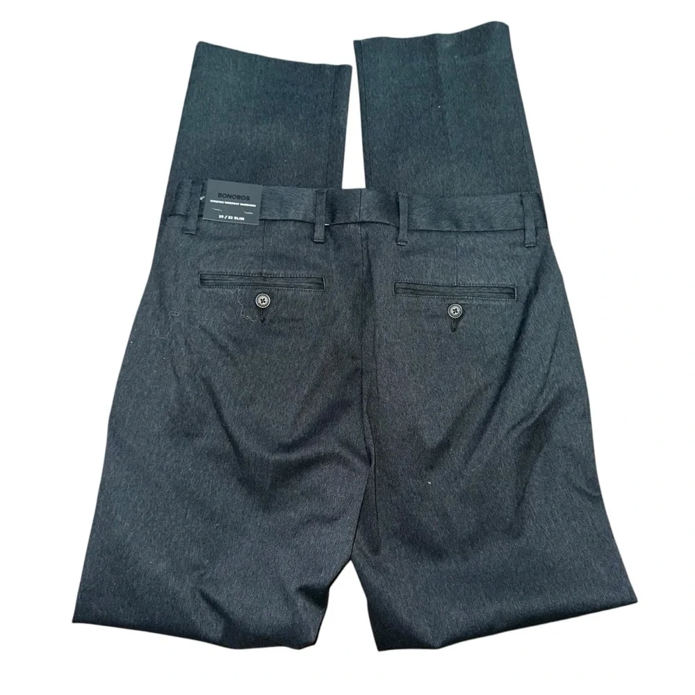 Mens Bonobos Black Pants - Picture 3 of 4